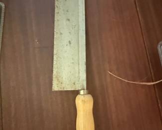 Dovetail Saw with Wooden Handle