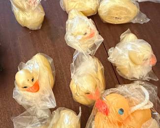 Vintage Rubber Duck Bath Toys