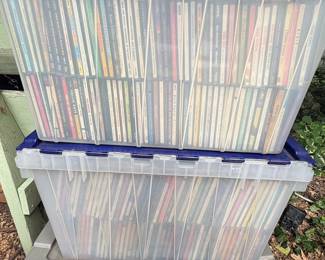 Collection of Compact Discs (CDs)