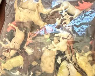 Assorted Plastic Farm Animal Figurines