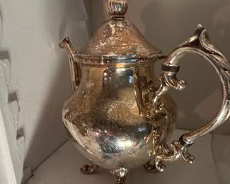 Silver Plated Teapot by FB Rogers