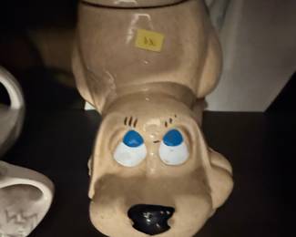 Vintage McCoy "Thinking Dog" Cookie Jar