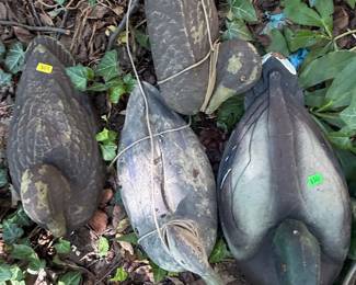 Vintage Duck Decoys (Set of 4) - Likely Plastic/Resin
