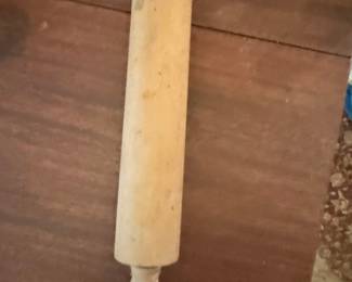 Wooden Rolling Pin with Handles