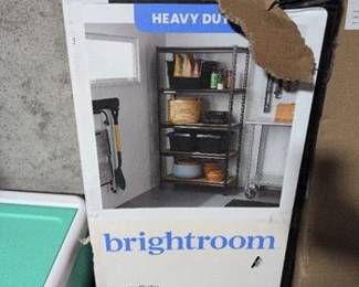 36 x72 x18 5 Tier Heavy Duty Boltless Steel Shelving unit