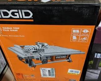 RIDGID 6.5-Amp 7 in. Blade Corded Table Top Wet Tile Saw