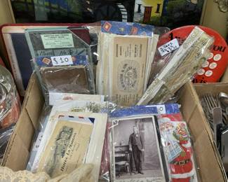 Ephmera ~ Cards, Fans, Cabinet Cards, Antique Documents