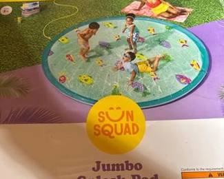 Jumbo Splash Pad Lawn Water Slide - Sun Squad