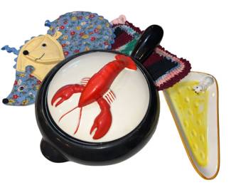 Shawnee Lobster Bean Pot Cheese Plate & More
