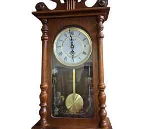 Wall Clock Regulator Style Battery Operated