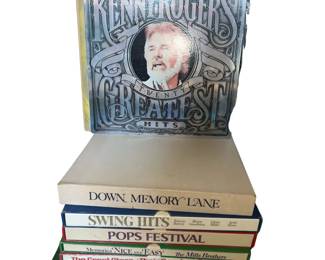 Vinyl Albums Boxed Sets Oldies + Kenny Rogers Show Tunes