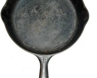 Griswold Erie PA #6 Cast Iron Skillet 2 Pour