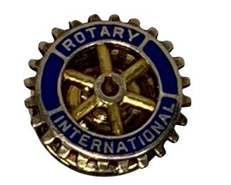 10K Rotary Club Lapel Pin 1.01g