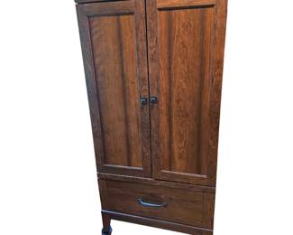 Flat Pack Armoire with Drawer