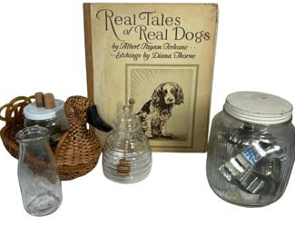 Metal Cookie Cutters Hoosier Cabinet Jar Honey Rustic Decor