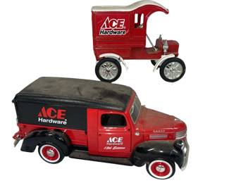2 ACE Hardware Diecast Delivery truck Models
