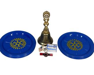 Rotary Club Coasters Bell Pins