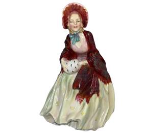 1943 Royal Doulton Her Ladyship HN2480 Bonnet Figure