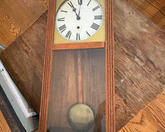 Antique wall clock