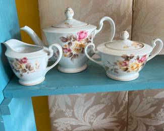 Tons of Tea & china pieces from antique to 1950s