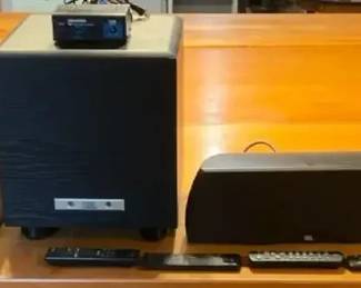 JBL  Sony 5.1 Home Theater System  5Disc Changer, Dolby Digital Receiver, 6Piece Speaker Setup