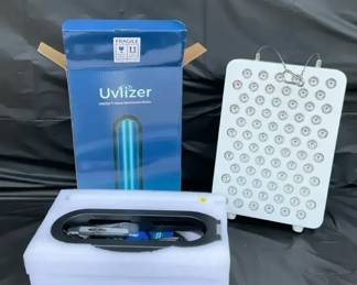 UVLIZER Home Sanitizer Light Tower  Red Light Therapy Panel