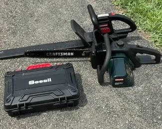 SeeSii  Craftsman Bushwacker Trimmers, Craftsman HeavyDuty Electric Chainsaw