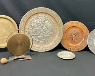 Decorative Plate  Gong Collection  6 Unique Display Pieces