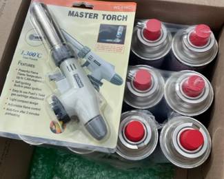 Butane Torch  Bulk 24Can Fuel Lot