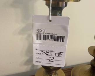 Brass Candlesticks