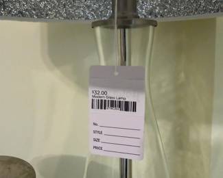 Modern Glass Lamp