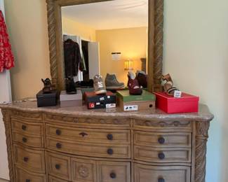 Ashley Furniture "South Coast" 9-Drawer Dresser w/ Mirror