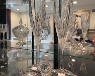 Crystal Champagne Glasses