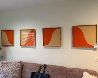 Turner MFG Yellow & Orange Art