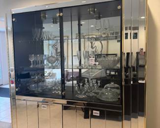 Mirrored China Cabinet