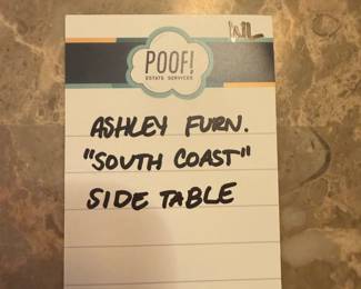 Ashley Furniture " South Coast" Side Table
