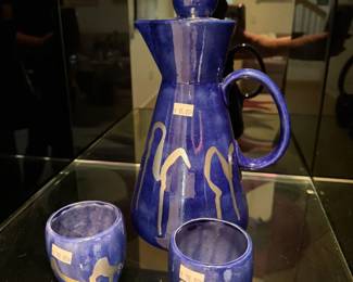 Blue Ceramic Set