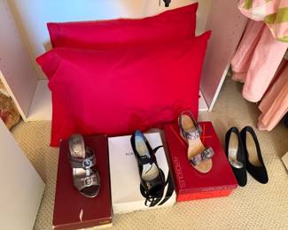 Women's Shoes, Pillows