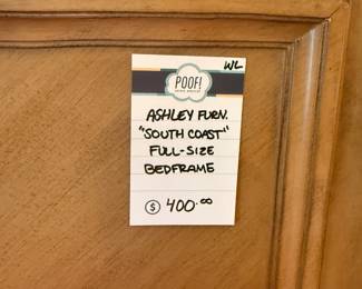 Ashley Furniture "South Coast" Full-Size Bed Frame