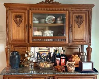 ANTIQUE SERVER BUFFET