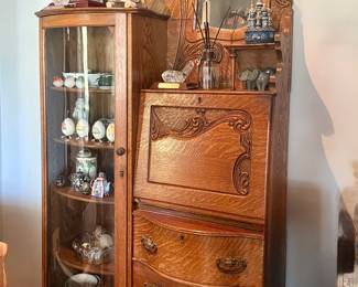 VINTAGE OAK CABINET