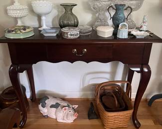 Fenton Milk Glass and assorted china