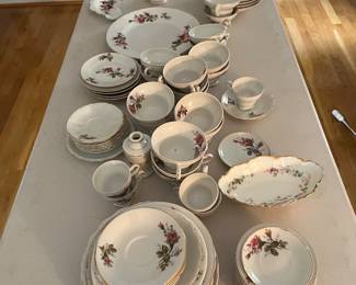 Moss Rose China Sets