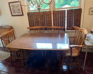 Drop Leaf Table and 4 Chairs
