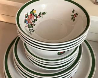 Holiday china sets