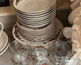 Holiday china sets