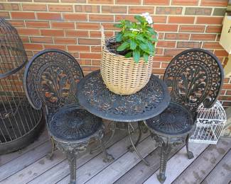 Cast Iron Bistro set