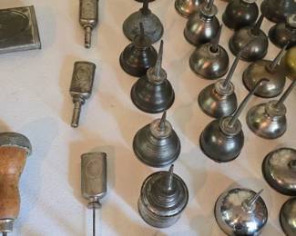 Vintage Oil cans