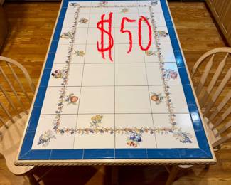 Kitchen table with 4 chairs