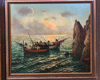 Oil painting 